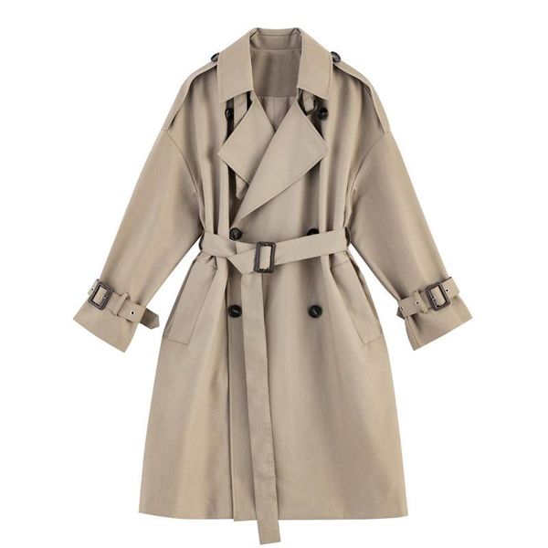 autumn with belt women clothes khaki coat casaco feminino harajuku abrigo mujer long trench femme women's coats, Tan;black
autumn with belt women clothes khaki coat casaco feminino harajuku abrigo mujer long trench femme women's coats, Tan;black