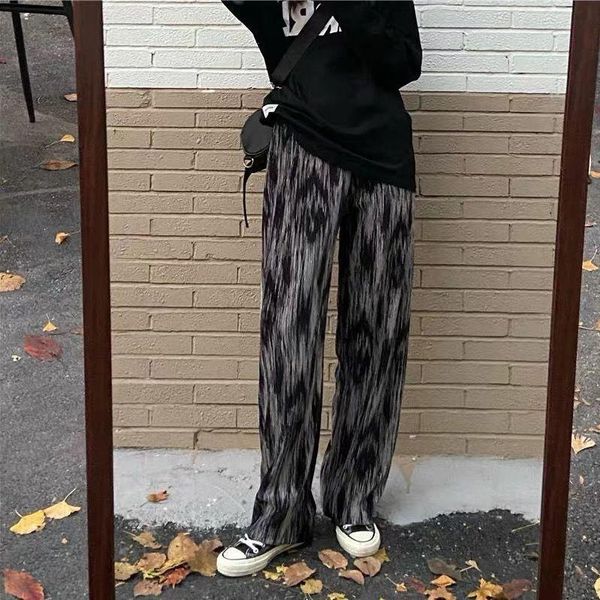 women's pants & capris spring and autumn women loose straight leg casual slimming tie-dye trend wild striped wide-leg traf, Black;white
women's pants & capris spring and autumn women loose straight leg casual slimming tie-dye trend wild striped wide-leg traf, Black;white