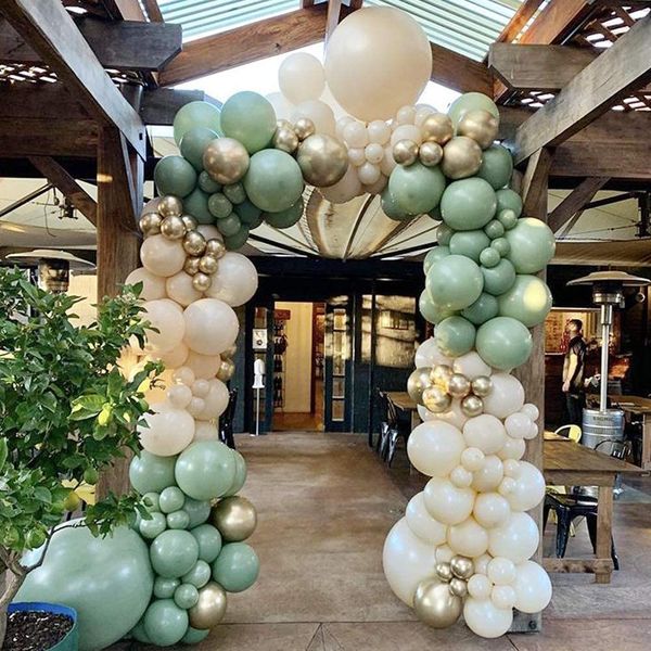 diy balloon arch kit retro olive green balloon garland kit-154pcs sage green ivory white and metallic chrome gold balloons
diy balloon arch kit retro olive green balloon garland kit-154pcs sage green ivory white and metallic chrome gold balloons