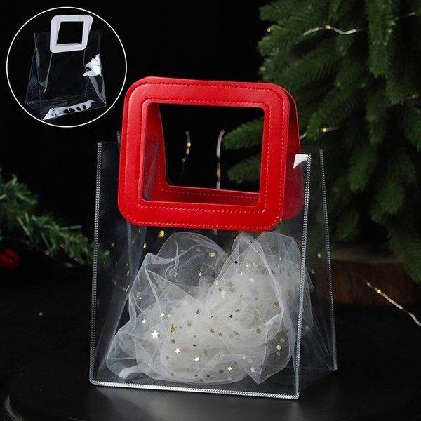 wedding box candy bag pvc transparent hand gift handbag packaging engagement party valentine's day flower packing wrap
wedding box candy bag pvc transparent hand gift handbag packaging engagement party valentine's day flower packing wrap