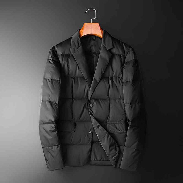 men's wool & blends suit 90 white duck down jacket winter men's thickened collar euba, Black
men's wool & blends suit 90 white duck down jacket winter men's thickened collar euba, Black