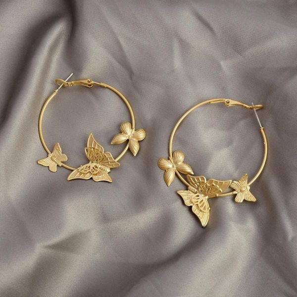 hoop & huggie personal simplicity butterfly earrings for women 2021 fashion insect jewelry, Golden;silver
hoop & huggie personal simplicity butterfly earrings for women 2021 fashion insect jewelry, Golden;silver