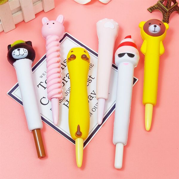 pen new creative stationery soft decompression neutral students use lovely hands to pinch recoverable decompression vent
pen new creative stationery soft decompression neutral students use lovely hands to pinch recoverable decompression vent