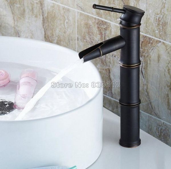 bathroom sink faucets classic bamboo style waterfall faucet / single hole deck mounted black oil rubbed bronze basin mixer taps whg026
bathroom sink faucets classic bamboo style waterfall faucet / single hole deck mounted black oil rubbed bronze basin mixer taps whg026