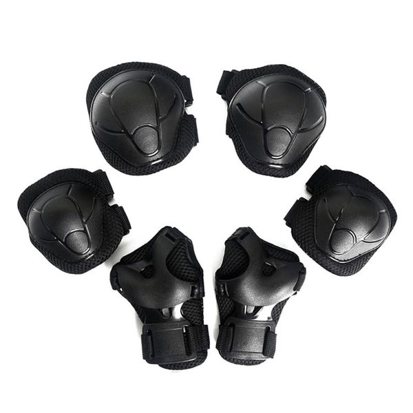 elbow & knee pads 6pc/set kids with wrist guards protector gear outdoor riding roller skating safety protective set age3-8, Black;gray
elbow & knee pads 6pc/set kids with wrist guards protector gear outdoor riding roller skating safety protective set age3-8, Black;gray