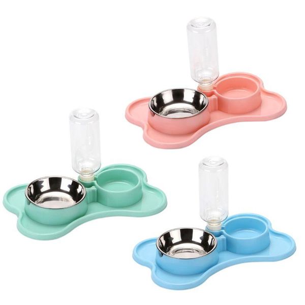 dog bowls & feeders 2021 cat double feeder stainless steel bowl with no-spill silicone mat
dog bowls & feeders 2021 cat double feeder stainless steel bowl with no-spill silicone mat