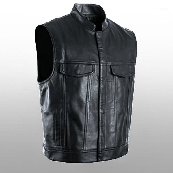 men's vests vest leather jacket sleeveless casual pu streetwear punk hip hop black cool retro style motorcycle, Black;white
men's vests vest leather jacket sleeveless casual pu streetwear punk hip hop black cool retro style motorcycle, Black;white