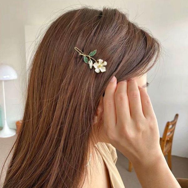 hair clips & barrettes alloy drip glaze flower hairpin simple and versatile girl with bangs side word for ladies sweet headwear, Golden;silver
hair clips & barrettes alloy drip glaze flower hairpin simple and versatile girl with bangs side word for ladies sweet headwear, Golden;silver
