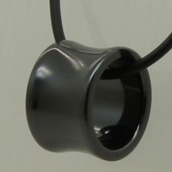 pendant necklaces 14mm width concave rolling ceramic circle sweater leather/ steel chain necklace, Silver
pendant necklaces 14mm width concave rolling ceramic circle sweater leather/ steel chain necklace, Silver