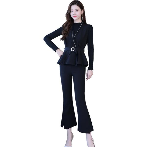 women's tracksuits 2021 spring autumn korean fashion women office stylish shirt wide-legged pants three-piece suit vestido slim outfit, Gray
women's tracksuits 2021 spring autumn korean fashion women office stylish shirt wide-legged pants three-piece suit vestido slim outfit, Gray