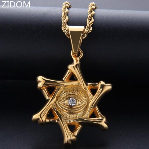 pendant necklaces 2021 men hip hop star of david with eye pendants stainless steel fashion vintage charm necklace hiphop jewelry gifts, Silver
pendant necklaces 2021 men hip hop star of david with eye pendants stainless steel fashion vintage charm necklace hiphop jewelry gifts, Silver