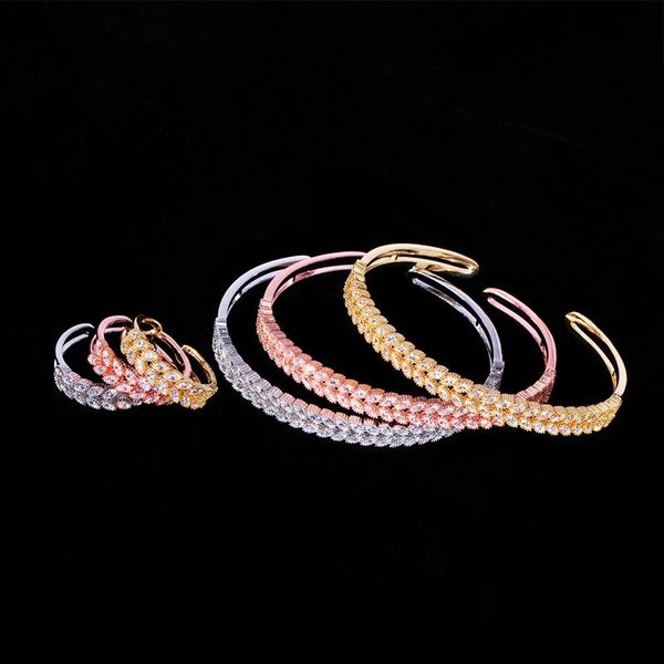 earrings & necklace mechosen exquisite luxury ring bangle sets floral leaf jewelry set party wedding women bride tricolor zircon copper gift, Silver
earrings & necklace mechosen exquisite luxury ring bangle sets floral leaf jewelry set party wedding women bride tricolor zircon copper gift, Silver