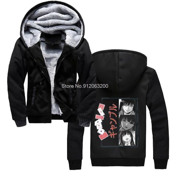 men's hoodies & sweatshirts yumeko kakegurui jabami anime manga compulsive gambler men winter thicken hooded sweatshirt streetwear, Black
men's hoodies & sweatshirts yumeko kakegurui jabami anime manga compulsive gambler men winter thicken hooded sweatshirt streetwear, Black