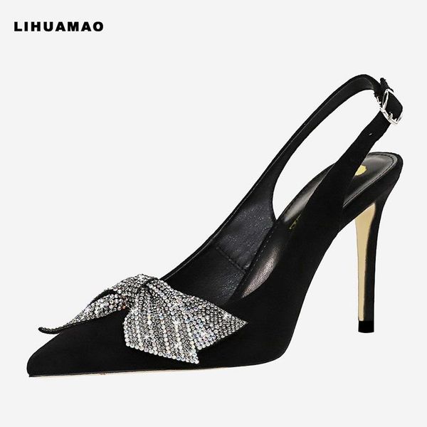 dress shoes lihuamao slingback women stilletto heel pointed toe slip on pumps ladies high wedding work party dacning, Black
dress shoes lihuamao slingback women stilletto heel pointed toe slip on pumps ladies high wedding work party dacning, Black
