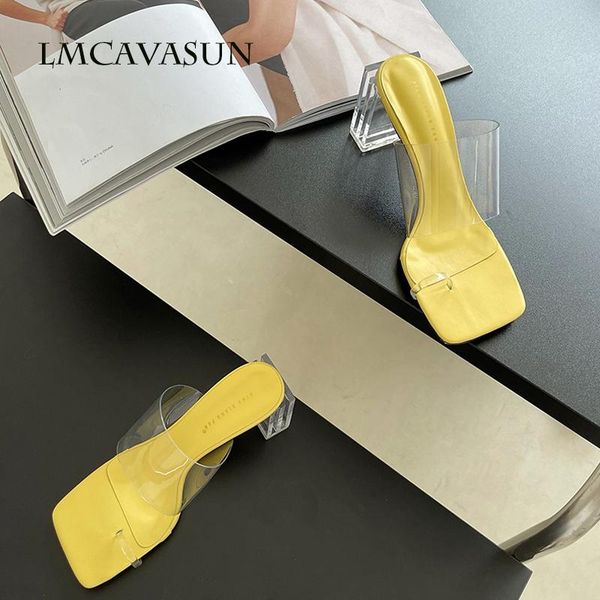 sandals lmcavasun transparent crystal shoes fashion square toe open heel outdoor high slippers summer, Black
sandals lmcavasun transparent crystal shoes fashion square toe open heel outdoor high slippers summer, Black