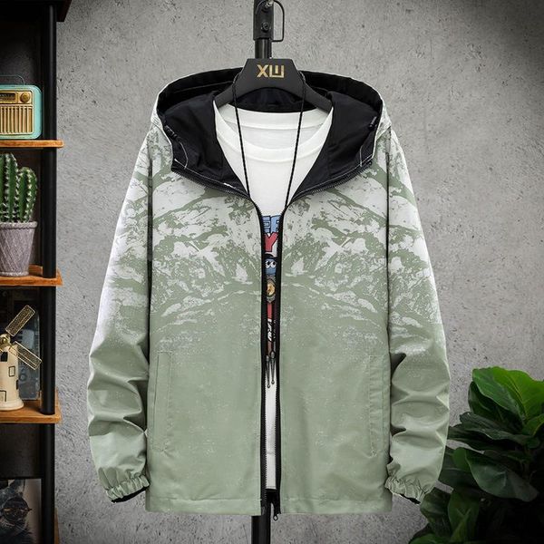 spring and autumn men's fashion casual camouflage hooded jacket trend coat cool windbreaker m-7xl jackets, Black;brown
spring and autumn men's fashion casual camouflage hooded jacket trend coat cool windbreaker m-7xl jackets, Black;brown