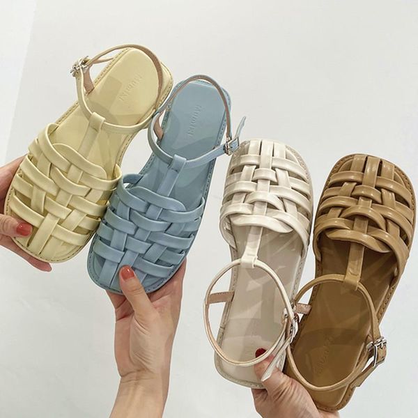sandals baotou woven ladies shoes casual woman flat for female women's slides outdoors lady s305, Black
sandals baotou woven ladies shoes casual woman flat for female women's slides outdoors lady s305, Black