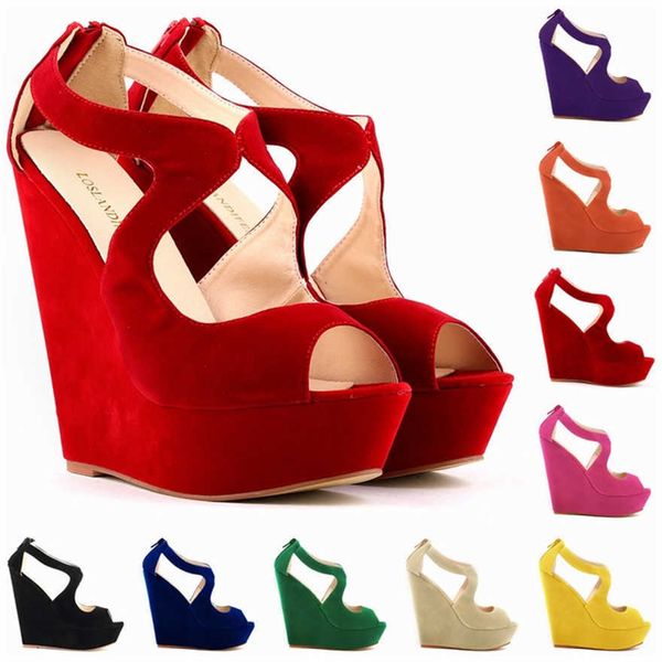 2021 fashion high platform women casual sandals peep toe summer high heel shoes cut-outs ladies office work wedges sandals 14cm y0721, Black
2021 fashion high platform women casual sandals peep toe summer high heel shoes cut-outs ladies office work wedges sandals 14cm y0721, Black