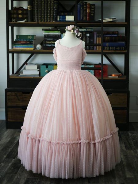 pink simple flower girl dresses ball gown spaghetti lace up little vintage communion pageant gowns, White;blue
pink simple flower girl dresses ball gown spaghetti lace up little vintage communion pageant gowns, White;blue
