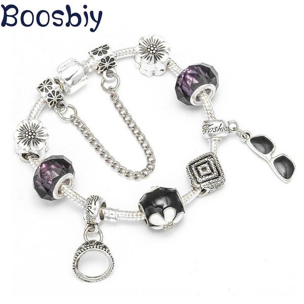 boosbiy diy snake chain brand beacelet jewelry wedding gift silver color flower charm bracelet for women summer bracelets, Golden;silver
boosbiy diy snake chain brand beacelet jewelry wedding gift silver color flower charm bracelet for women summer bracelets, Golden;silver