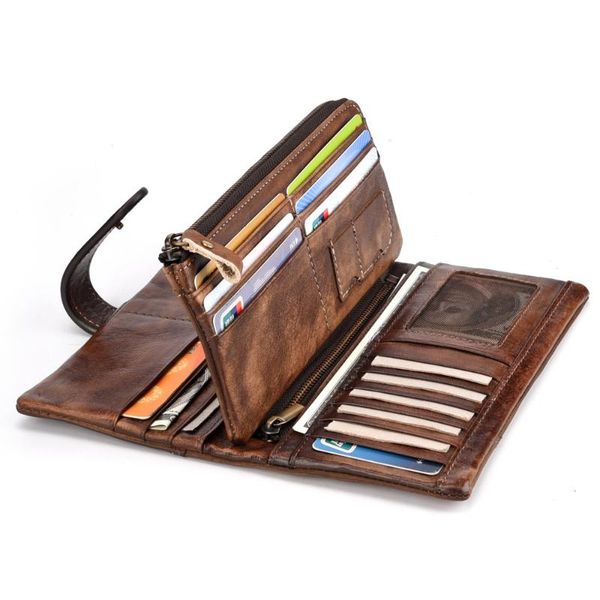 wallets men clutch bag classic wallet genuine leather long male zipper purse large capacity multi-card passport, Red;black
wallets men clutch bag classic wallet genuine leather long male zipper purse large capacity multi-card passport, Red;black
