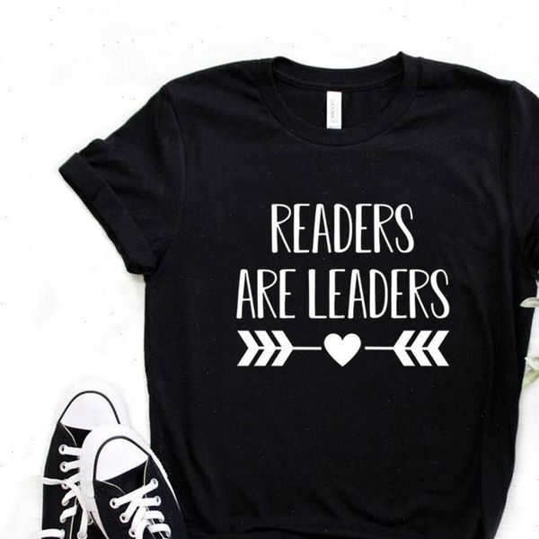 women t shirt womens shirts readers are leaders print short sleeve o neck loose ladies causal, White
women t shirt womens shirts readers are leaders print short sleeve o neck loose ladies causal, White
