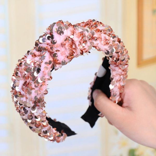 hair hoop for women hair accessories girls jewelry headband new fashion fish scale bright sequins hair bands, Silver
hair hoop for women hair accessories girls jewelry headband new fashion fish scale bright sequins hair bands, Silver