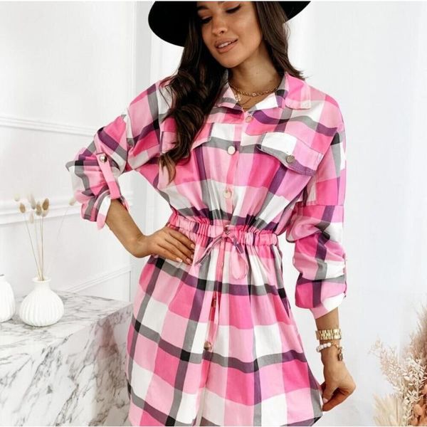 casual dresses women shirts dress office lady buttons plaid autumn elegant long sleeves pocket shirt female lapel knee length vestidos, Black;gray
casual dresses women shirts dress office lady buttons plaid autumn elegant long sleeves pocket shirt female lapel knee length vestidos, Black;gray