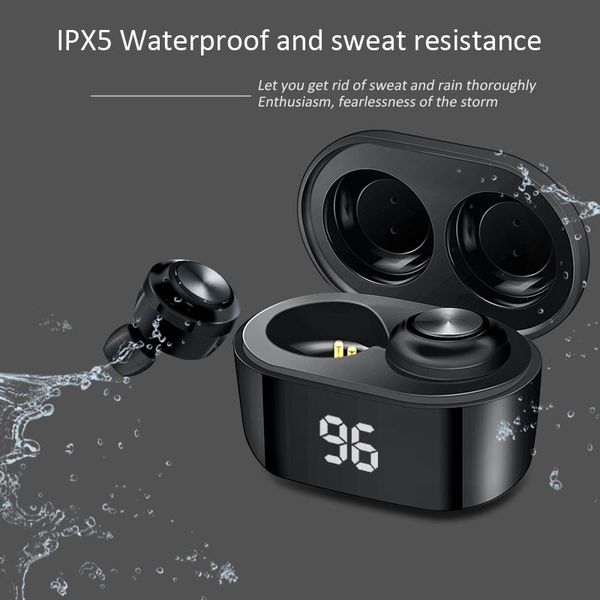 Earphones With Microphone Touch Control Wireless Headphones HIFI Mini In-ear Earbuds Sport Running Heasets HD Call Cell Phone
Earphones With Microphone Touch Control Wireless Headphones HIFI Mini In-ear Earbuds Sport Running Heasets HD Call Cell Phone