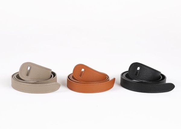 belts 2021 cowskin leather for women's waist not metal buckle strap ladies jeans wild 115cm, Black;brown
belts 2021 cowskin leather for women's waist not metal buckle strap ladies jeans wild 115cm, Black;brown