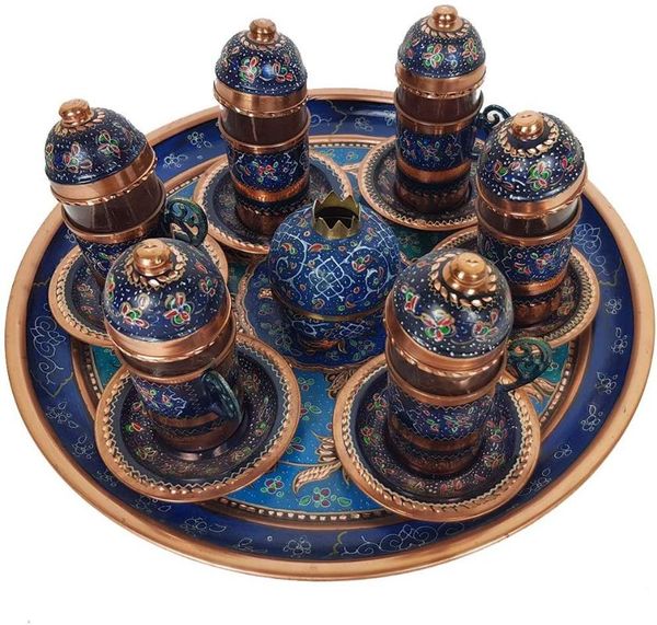 cups & saucers vintage turkish tea glasses and saucers, tray, sugar bowl set of 6 with holders handle for serving drinking housewarmin
cups & saucers vintage turkish tea glasses and saucers, tray, sugar bowl set of 6 with holders handle for serving drinking housewarmin