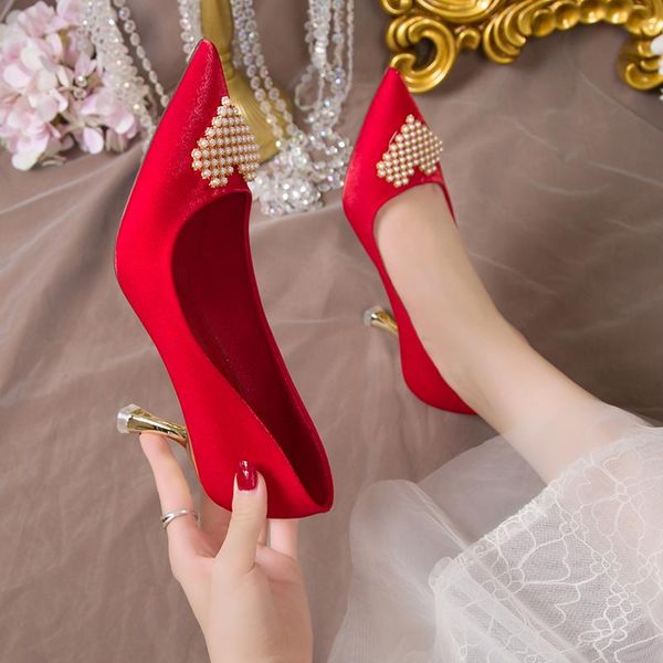 dress shoes women pearl buckle white high heels satin bridesmaid plus size bridal pumps, Black
dress shoes women pearl buckle white high heels satin bridesmaid plus size bridal pumps, Black