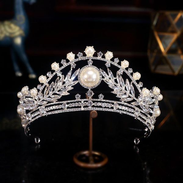 hair clips & barrettes bride headdress pearl crystal crown headband atmospheric with makeup and accessories, Golden;silver
hair clips & barrettes bride headdress pearl crystal crown headband atmospheric with makeup and accessories, Golden;silver