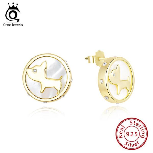 stud orsa jewels 14mm puppy earrings white mother of pearl double layer gold color piercing cute jewelry christmas gift eqe31, Golden;silver
stud orsa jewels 14mm puppy earrings white mother of pearl double layer gold color piercing cute jewelry christmas gift eqe31, Golden;silver