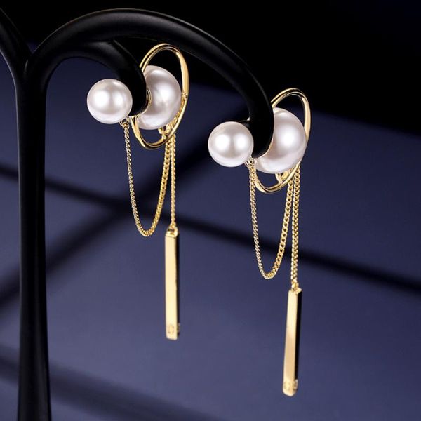 pearls earrings for women chain female fashion ears jjewelry accessories 2021 jewelry aretes de mujer stud, Golden;silver
pearls earrings for women chain female fashion ears jjewelry accessories 2021 jewelry aretes de mujer stud, Golden;silver
