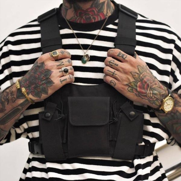 fashion chest rig waist bag men hip hop streetwear functional casual travel cross body shoulder bags
fashion chest rig waist bag men hip hop streetwear functional casual travel cross body shoulder bags