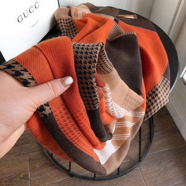 scarves scarf plaid printing cotton and linen women's autumn winter korean style versatile long sunscreen shawl, Blue;gray
scarves scarf plaid printing cotton and linen women's autumn winter korean style versatile long sunscreen shawl, Blue;gray