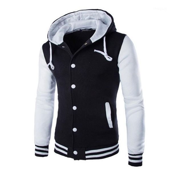 cofekate men baseball jacket coat male autumn winter long sleeve hooded sweatshirt zipper pullovers patchwork mens jackets men's, Black;brown
cofekate men baseball jacket coat male autumn winter long sleeve hooded sweatshirt zipper pullovers patchwork mens jackets men's, Black;brown