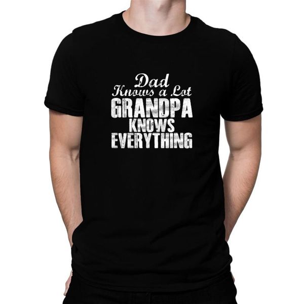 father knows a lot grandpa everything men funny t-shi random cats harajuku cloth men's t-shirts, White;black
father knows a lot grandpa everything men funny t-shi random cats harajuku cloth men's t-shirts, White;black