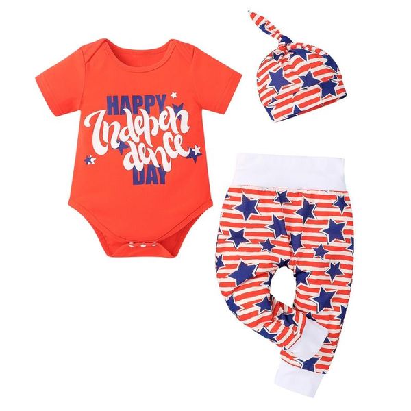 clothing sets 0-18m 3pcs baby girl boys independence day pattern print short sleeve romper stripe trousers hat outfit, White
clothing sets 0-18m 3pcs baby girl boys independence day pattern print short sleeve romper stripe trousers hat outfit, White
