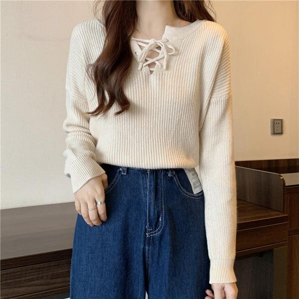 women's sweaters po of autumn clothing lazy wind loose all-matching jum, White;black
women's sweaters po of autumn clothing lazy wind loose all-matching jum, White;black