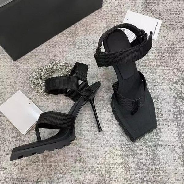sandals celebrity designer brand stiletto high heel shoes summer flip flops platform thong women, Black
sandals celebrity designer brand stiletto high heel shoes summer flip flops platform thong women, Black