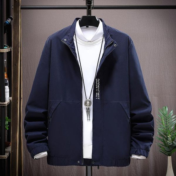 men's jackets coat autumn and winter fashion bomber zipper jacket solid color casual wear slim streetwear, Black;brown
men's jackets coat autumn and winter fashion bomber zipper jacket solid color casual wear slim streetwear, Black;brown