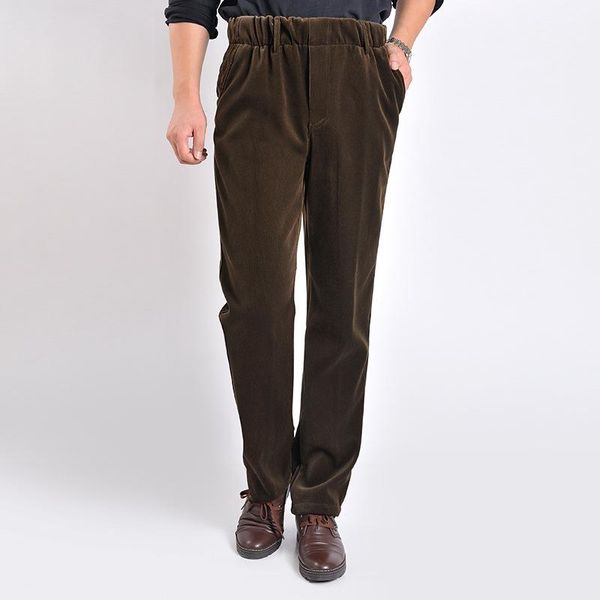 men's pants 2022 men's winter corduroy casual elastic waist plus velvet warm, Black
men's pants 2022 men's winter corduroy casual elastic waist plus velvet warm, Black