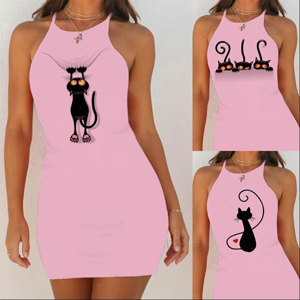night dress nightie cute womens sleepwears black cat print nightgown slim pack hip sleeveless pink sleepshirts shirts, Black;red
night dress nightie cute womens sleepwears black cat print nightgown slim pack hip sleeveless pink sleepshirts shirts, Black;red