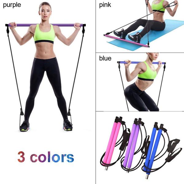 yoga resistance bands pilates stick bodybuilding crossfit gym rubber tube elastic fitness equipment training exercise bar
yoga resistance bands pilates stick bodybuilding crossfit gym rubber tube elastic fitness equipment training exercise bar