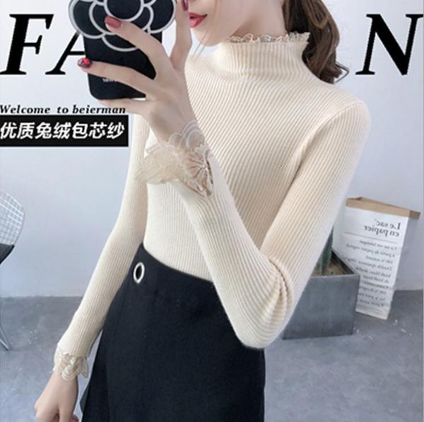 Women's Sweaters Turtleneck Knitted Female Casual Pullover Autumn Winter Tops Korean Fashion Jumper I2BZ, White;black
Women's Sweaters Turtleneck Knitted Female Casual Pullover Autumn Winter Tops Korean Fashion Jumper I2BZ, White;black