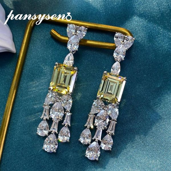 dangle & chandelier pansysen solid silver 925 jewelry emerald cut citrine diamonds gemstone tassel drop earrings cocktail party fine
dangle & chandelier pansysen solid silver 925 jewelry emerald cut citrine diamonds gemstone tassel drop earrings cocktail party fine