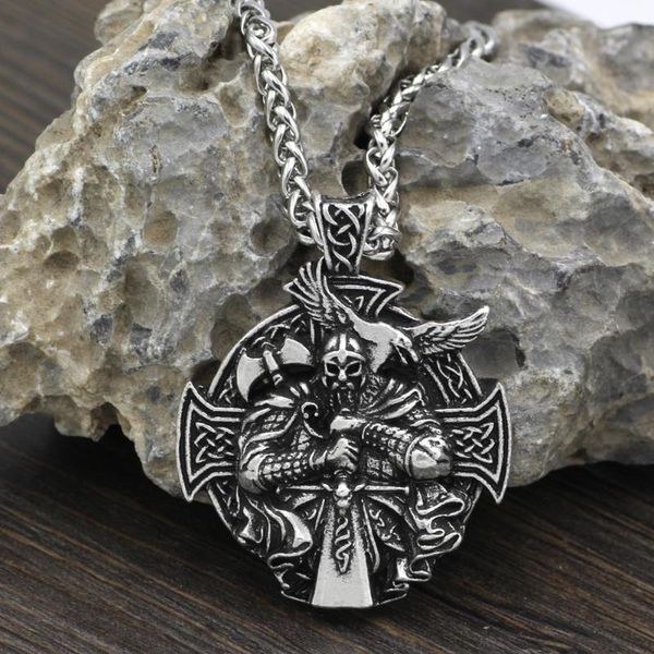 pendant necklaces 2021 viking warrior odin mounted crow hammer necklace accessories for men and women trendy classic vintage choker custom, Silver
pendant necklaces 2021 viking warrior odin mounted crow hammer necklace accessories for men and women trendy classic vintage choker custom, Silver