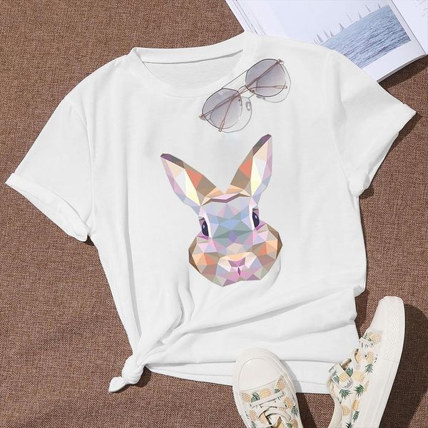 personality animals rabbit graphic breathable women t shirt vintage creative versatile, White
personality animals rabbit graphic breathable women t shirt vintage creative versatile, White